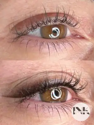 Healed soft smokey shaded permanent eyeliner Lakeland result Jourdain Ink
