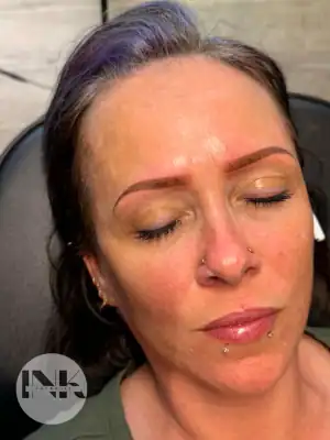 Powder brow permanent makeup artist near me Lakeland FL Jourdain Ink