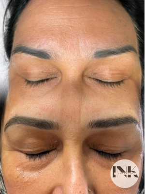 Microblading before and after in Lakeland, FL